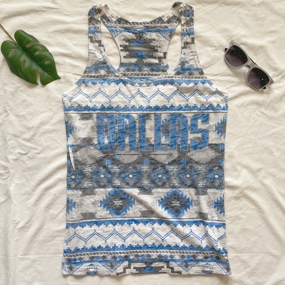 Dallas Mavericks tribal tank top